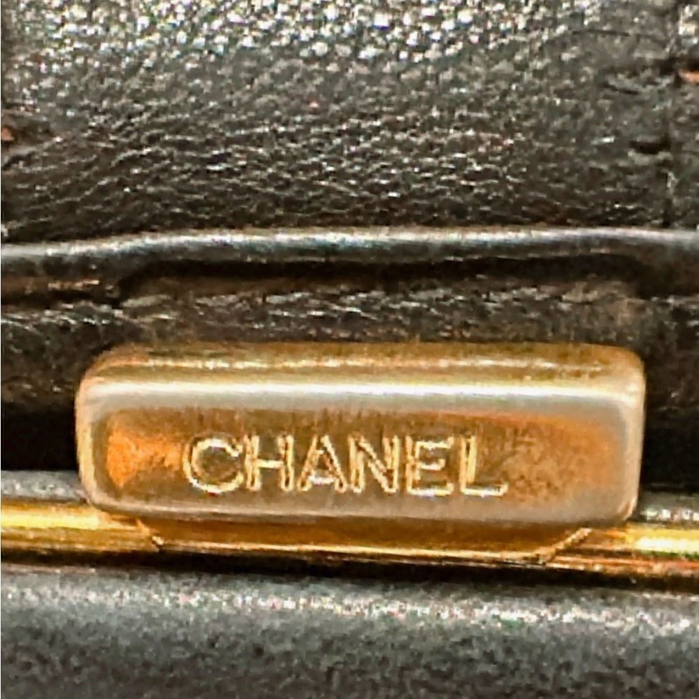 💯% Authentic CHANEL CC Black Caviar Wallet✨ - Picture 11 of 15